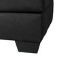 Ashley Darcy Standard Ottoman in Black, , large