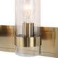 Uttermost Cardiff 3-Light Vanity Light in Antique Brass, , large