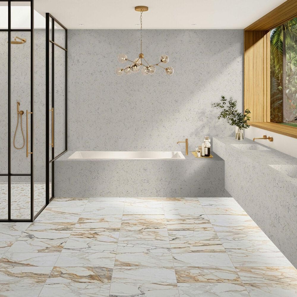 NFM Custom Countertops Alpine Winter 3cm Quartz Countertop, , large