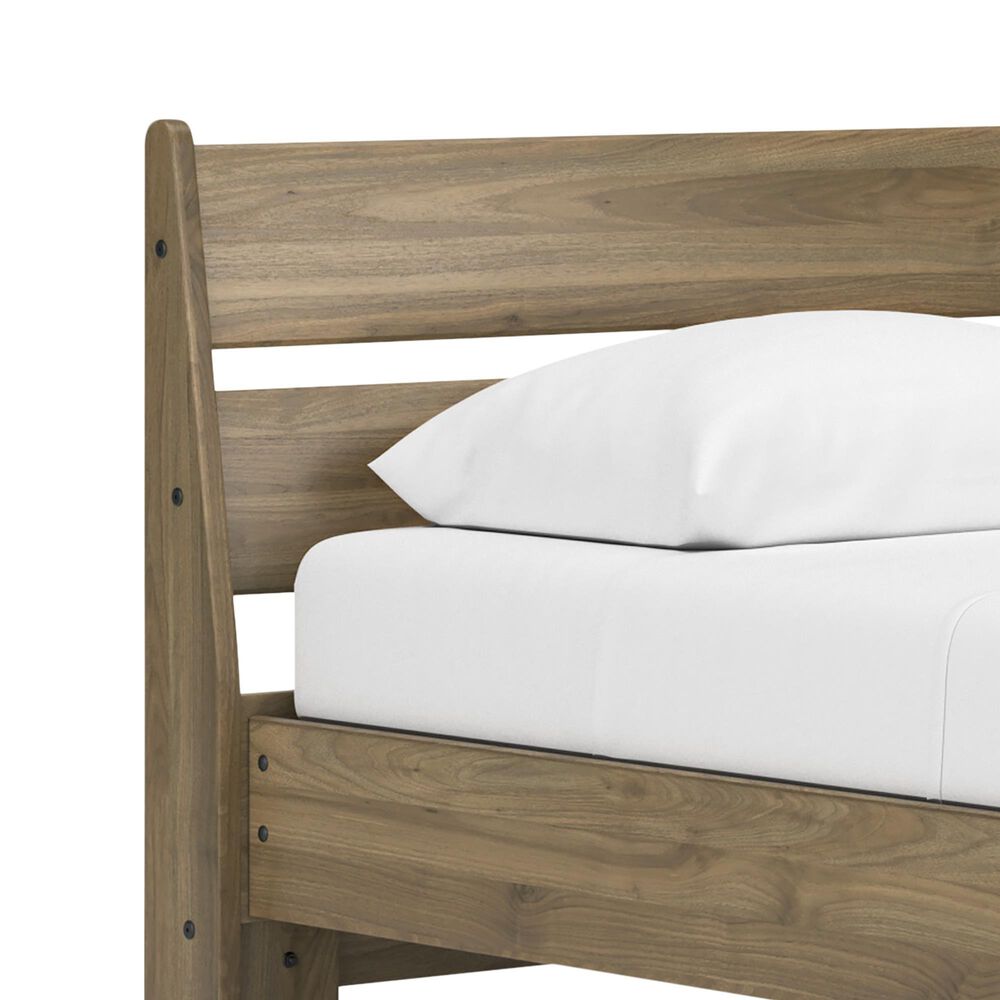 Ashley Deanlow Queen Platform Panel Bed in Honey, , large
