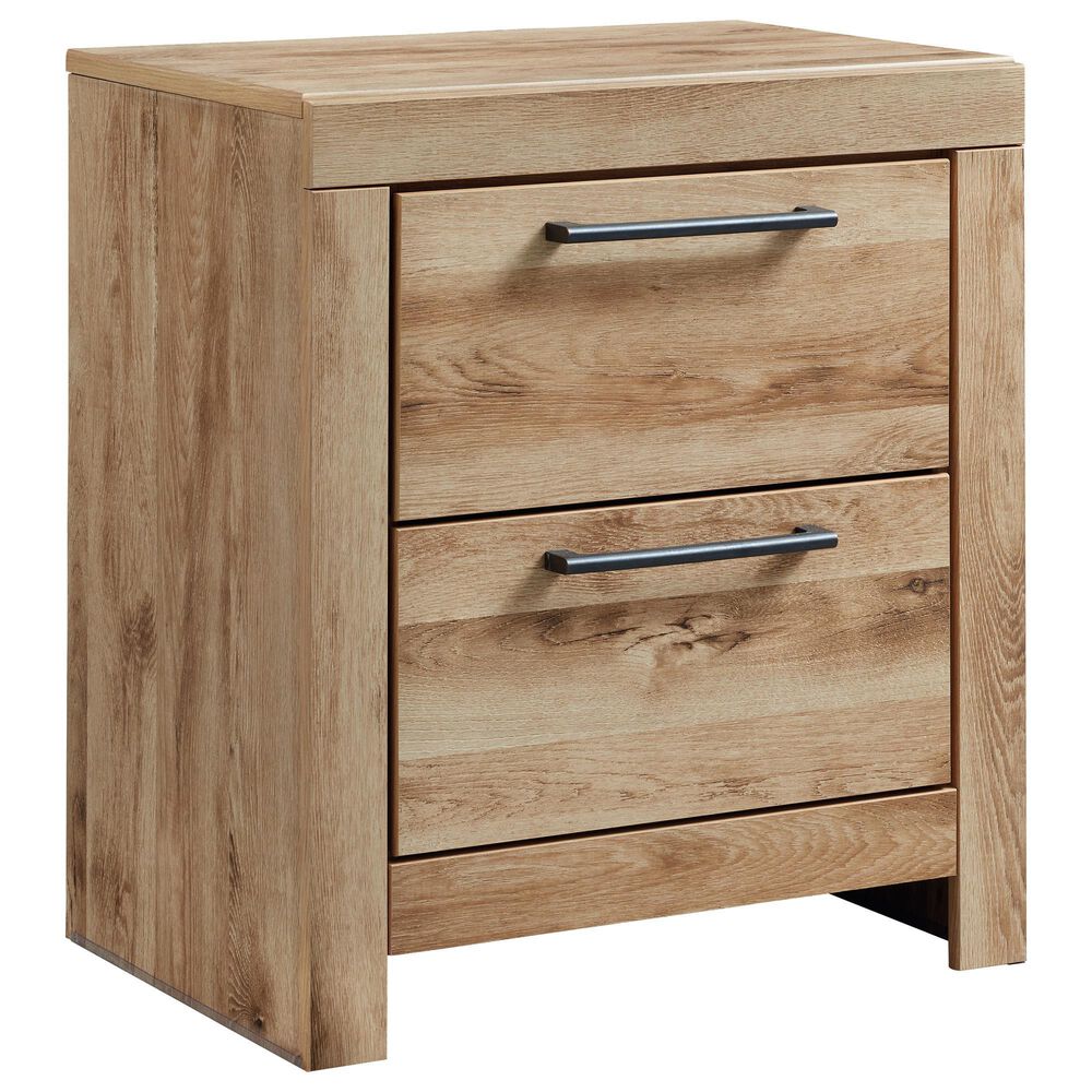 Ashley Hyanna 5-Piece King Bedroom Set in Golden Rustic, , large