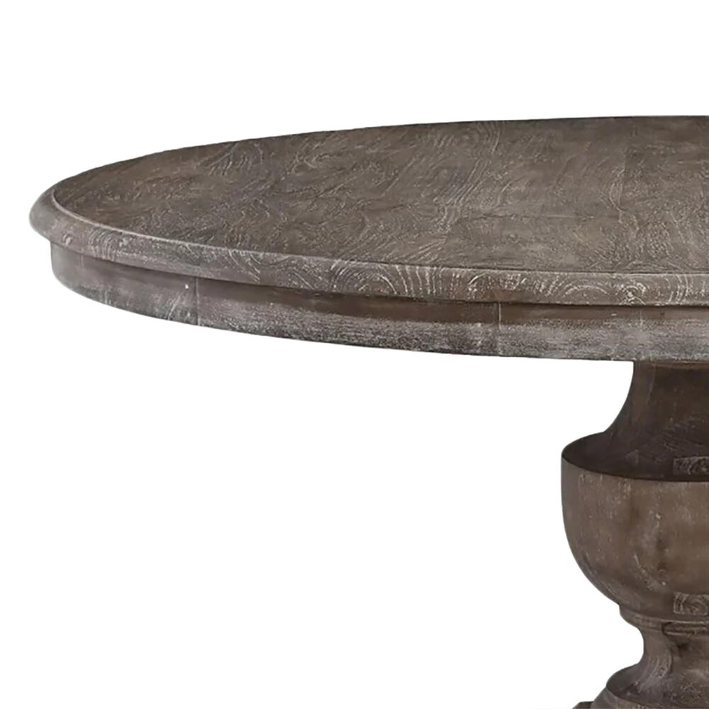 Classic Home Yorkville 55&quot; Round Dining Table in Distressed Mango, , large