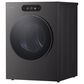 LG 5.8 Cu. Ft. Smart Front Load Washer and 9 Cu. Ft. Smart Electric Dryer Laundry Pair in Brushed Black Steel, , large