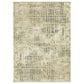 Oriental Weavers Reed RE12W 7"10" x 10"10" Ivory and Blue Area Rug, , large