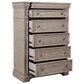 Nicolette Home Kingsbury Chest in Gray and Brown, , large