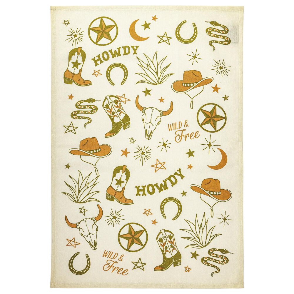 MuKitchen Designer Print Towel in Wild West, , large