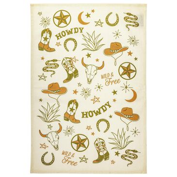 MuKitchen Designer Print Towel in Wild West, , large