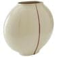 Ashley Sheabourne 12.5" Vase in Cream, , large