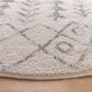Safavieh Tulum 5" Round Grey Area Rug, , large