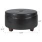 Kinfine Winston Storage Ottoman in Black, , large