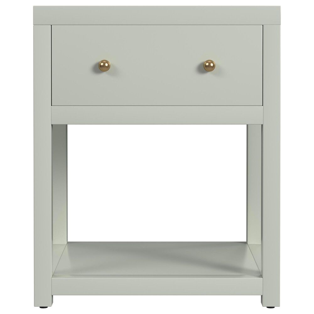 Butler Specialty Company Nora 1-Drawer 21" Nightstand in Sage Green, , large