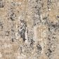 Surya Pune Light Beige, Tan, Dark Brown, Black and Charcoal 2"7" x 10"2" Runner, , large