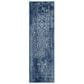 Safavieh Evoke EVK256A 2"2" x 13" Navy and Ivory Runner, , large