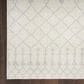 Nourison Astra Machine Washable 9" x 12" Ivory Area Rug, , large