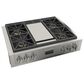 Fulgor Milano 36" Gas Rangetop with 4 Sealed Burners in Stainless Steel, , large