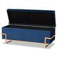 Baxton Studio Parker Storage Ottoman in Navy Blue, , large