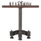 Home Trends & Design Eiffel 30" Chess Bistro Table, , large
