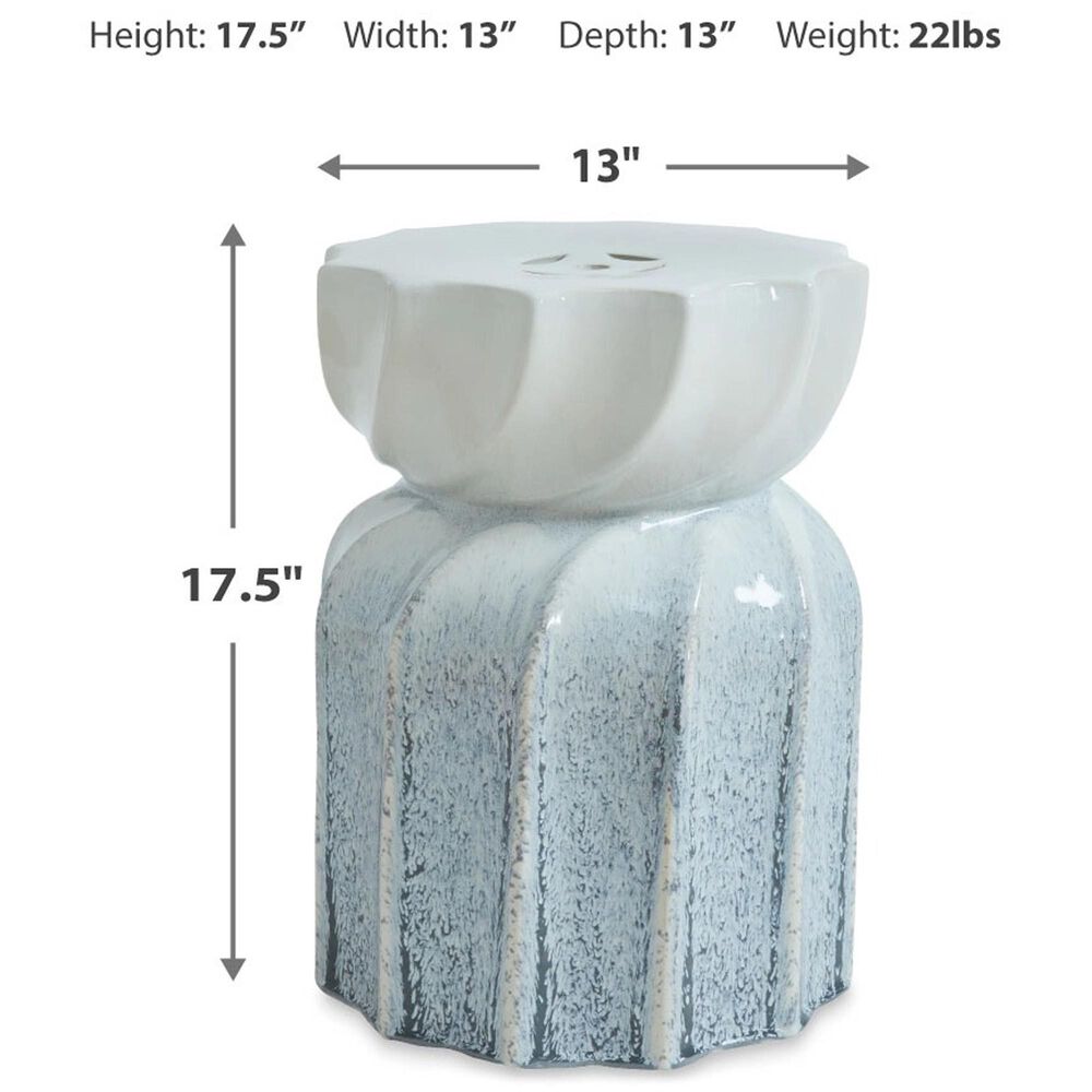 Ashley Michamere Stool in Taupe and Gray, , large