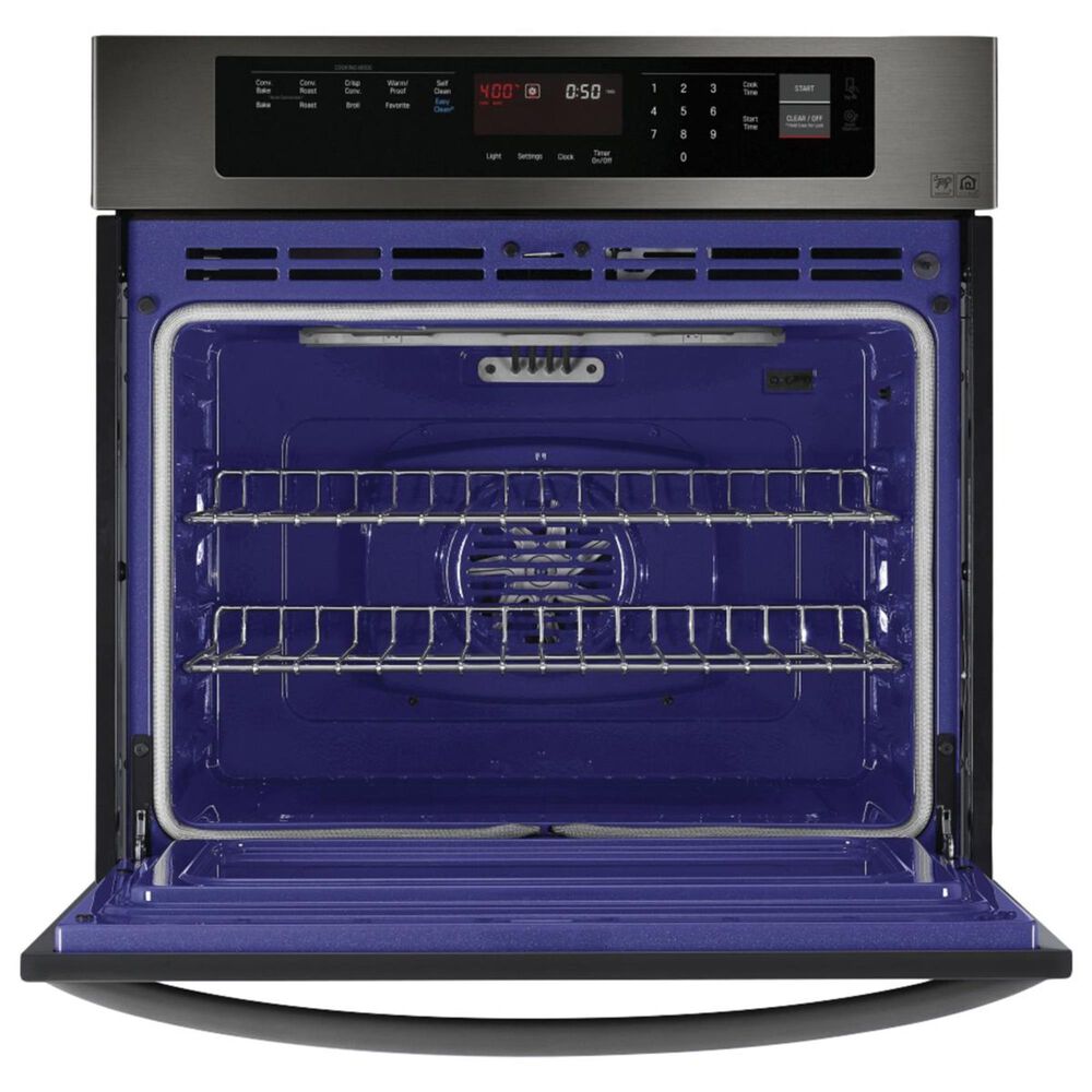 LG 30&quot; Single Electric Wall Oven in Black Stainless, , large