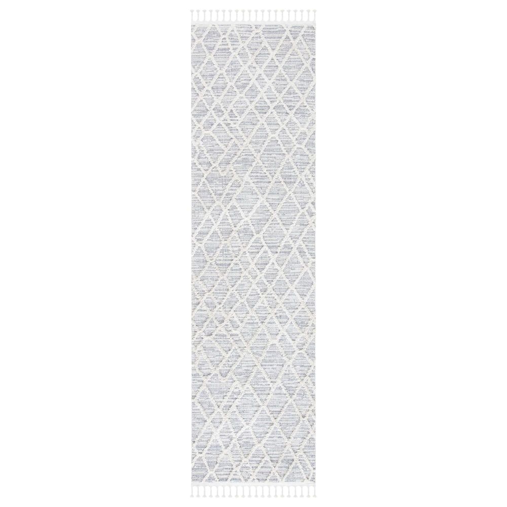 Safavieh Marrakesh MRK514A 2"2" x 10" Ivory and Grey Runner, , large
