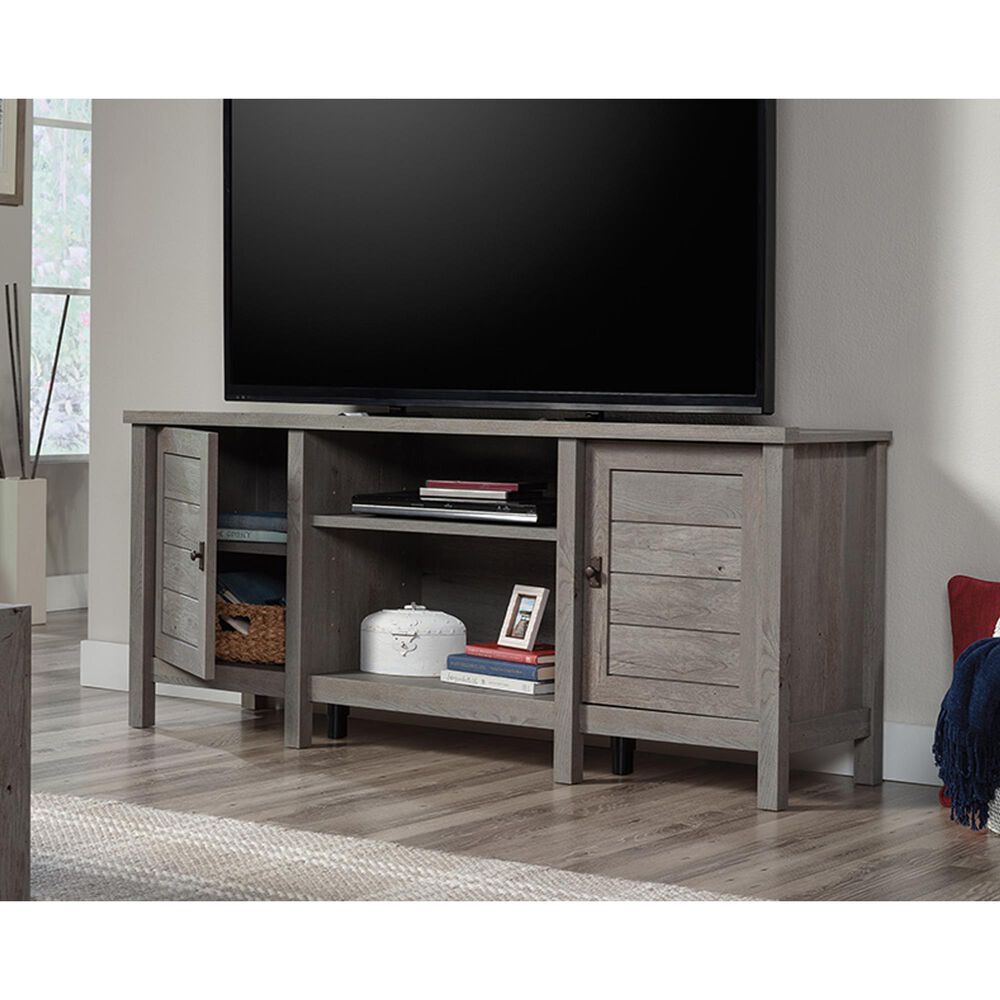 Sauder Cottage Road 59&quot; TV Credenza in Mystic Oak, , large