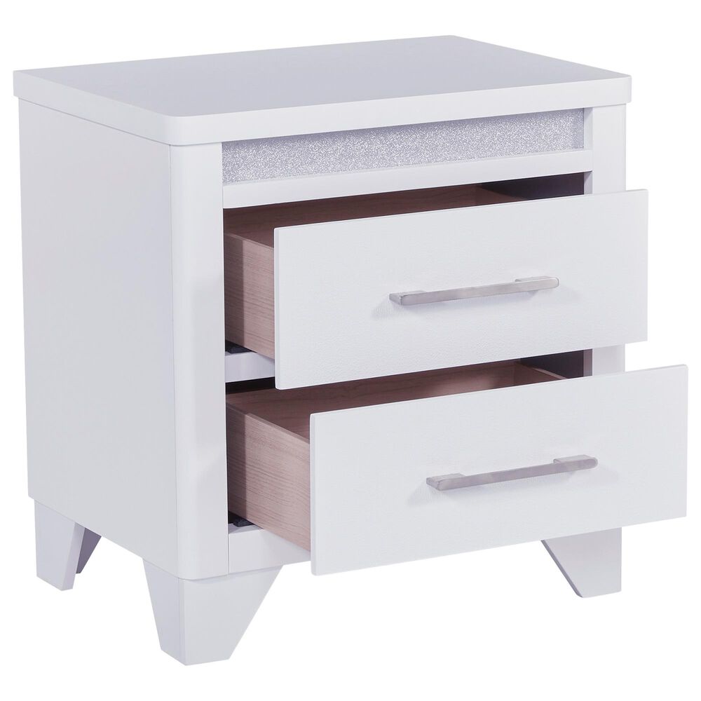 Ashley Jarlee 2-Drawer Nightstand in White, , large