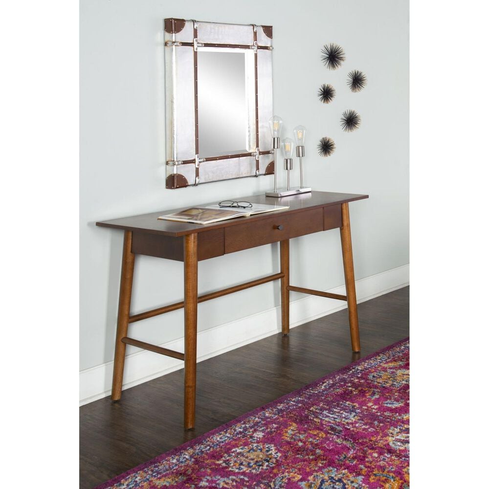 Linden Boulevard Charlotte Desk in Rich Brown, , large