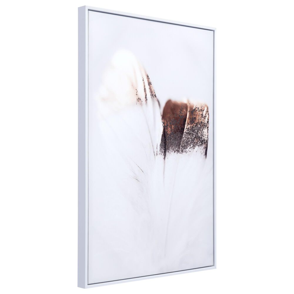 Zuo Modern Delicate Feather Canvas Wall Art, , large