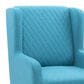 Linon Home Decor Jerika Accent Chair in Teal, , large