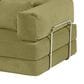 Jaxx Unsofa Stationary Loveseat in Moss Green, , large