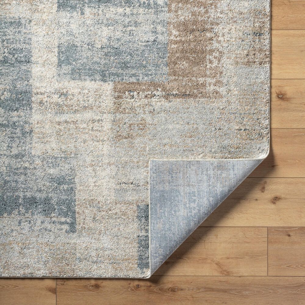 Surya Avellino 9'2" x 12' Light Beige, Light Gray, Gray, Tan, Deep Teal and Light Olive Area Rug, , large