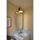 Troy Lighting Jovani 1-Light Bath Vanity in Patina Brass and Soft Sand, , large