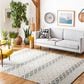 Safavieh Natura NAT854Y 3" x 5" Ivory and Green Area Rug, , large