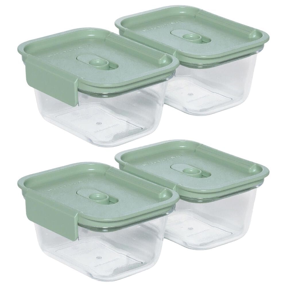 KitchenAid 2.1-Cup Tritan Storage Container in Cardamom (Set of 4), , large