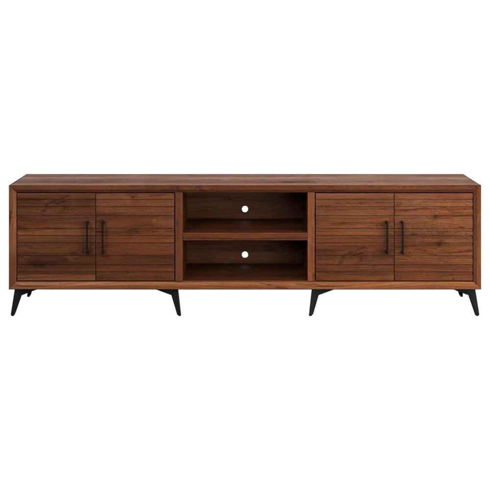 Legends Home Malibu 95" TV Console in Bourbon, , large