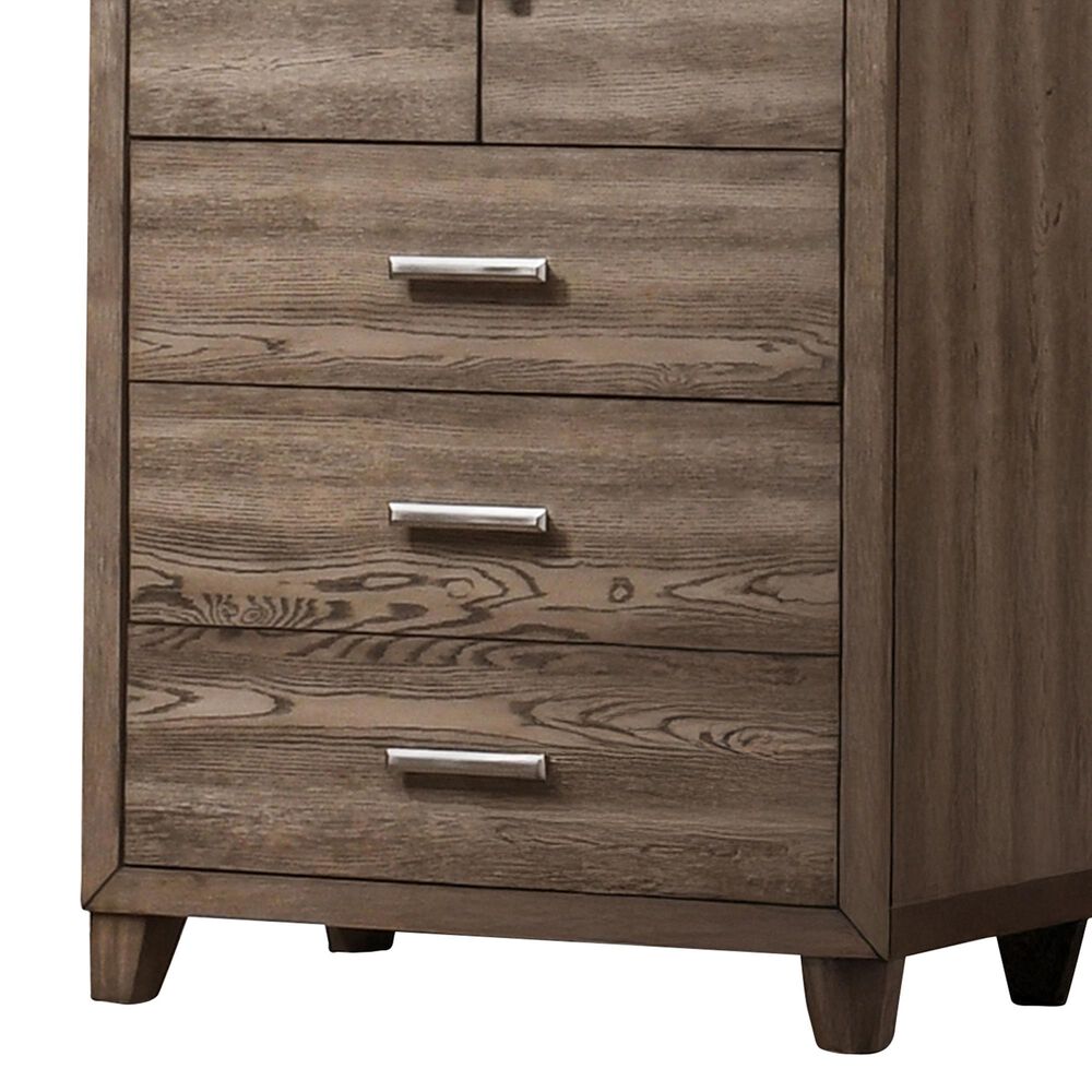 New Heritage Design Harrisburg 4-Drawer Chest in Walnut, , large