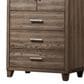 New Heritage Design Harrisburg 4-Drawer Chest in Walnut, , large