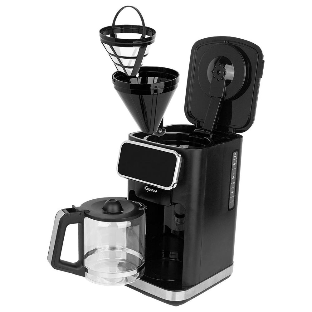 Jura 12-Cup Replacement Carafe with Lid for Model 496.01 in Black, , large