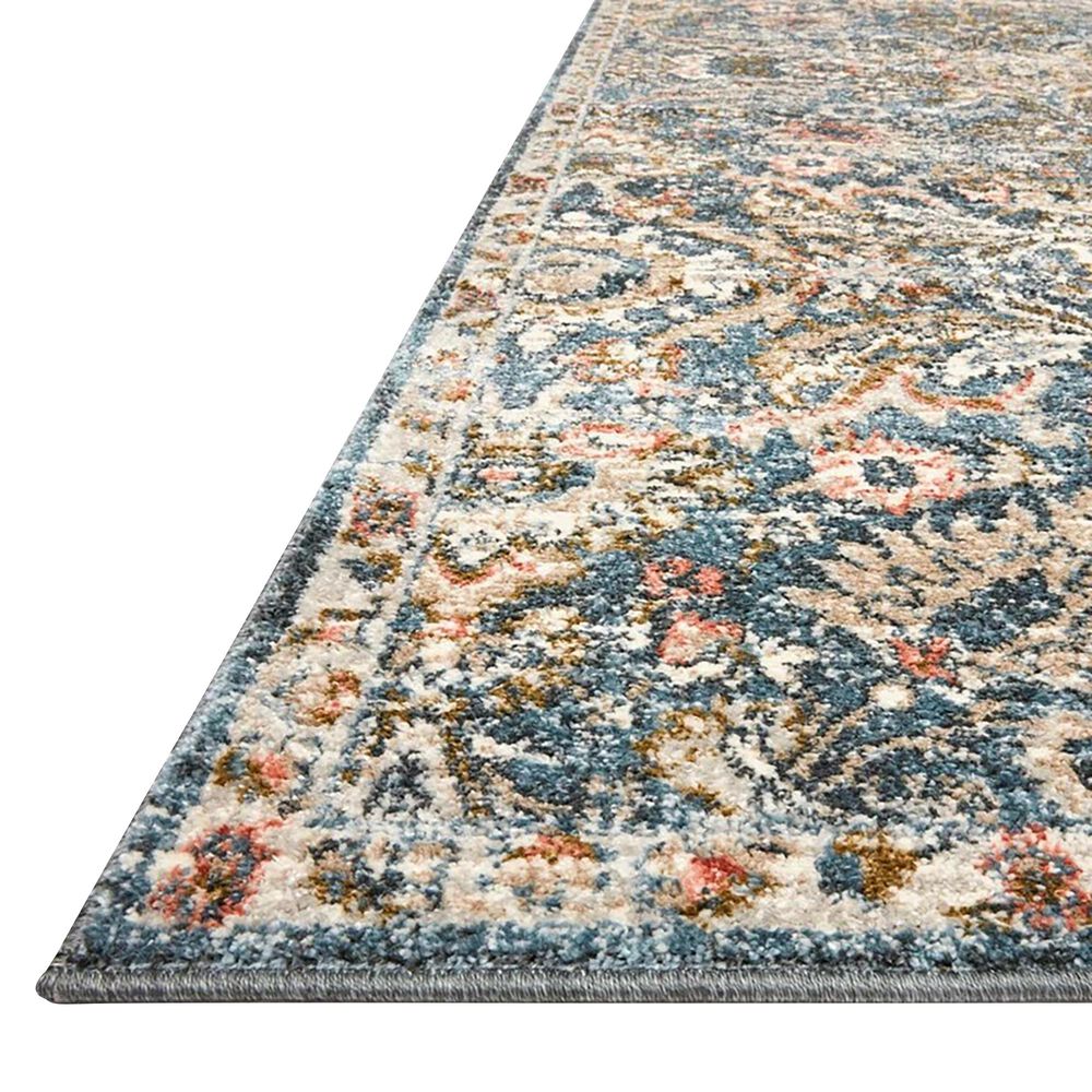 Loloi II Saban SAB-04 2&#39;7&quot; x 4&#39; Blue and Sand Area Rug, , large
