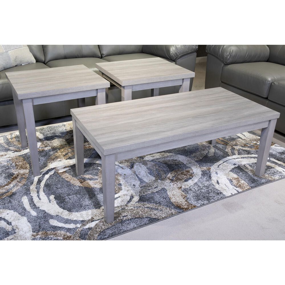 Signature Design by Ashley Loratti Occasional Table Set in Gray (Set of 3), , large