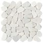 Emser Opuscar White 12" x 12" Honed Natural Stone Mosaic Sheet, , large