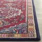 Safavieh Monaco MNC207C-212 2"2" x 12" Red/Turquoise Runner, , large