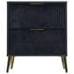 New Heritage Design Kailani 5-Piece Queen Bedroom Set in Black, , large