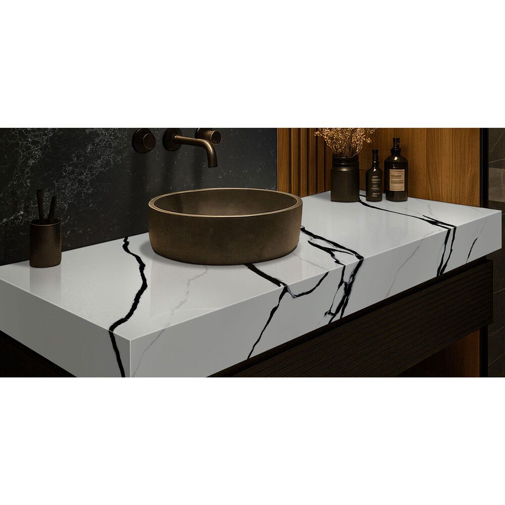 NFM Custom Countertops Calacatta Lumanyx 3cm Quartz Countertop, , large