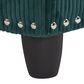 HOMLUX 94.49" L-Shaped Modular Sectional Sofa with Storage Ottoman and Cup Holders in Green, , large