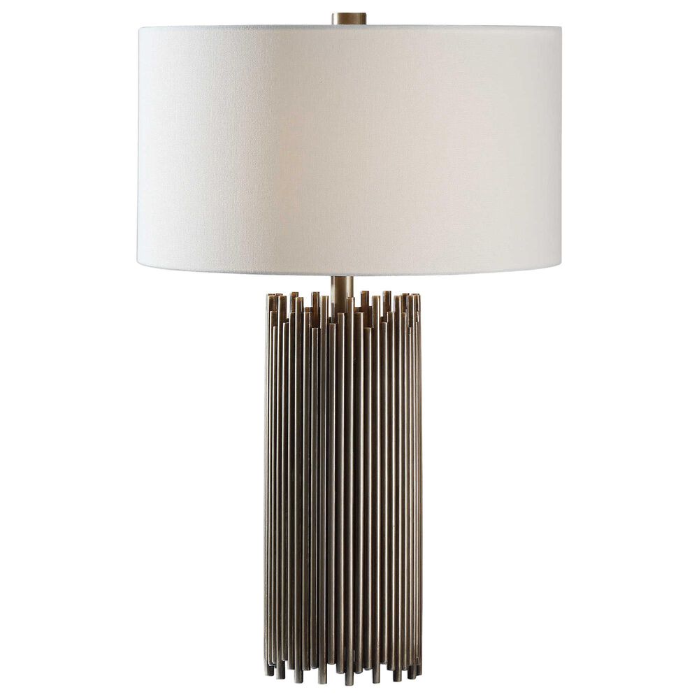 Uttermost Nuoro Table Lamp in Antique Nickel, , large
