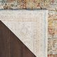 Nourison Sahar 2"3" x 10"2" Ivory and Blue Runner, , large