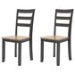Ashley Gesthaven Dining Chair Set of 2 in Natural and Brown, , large