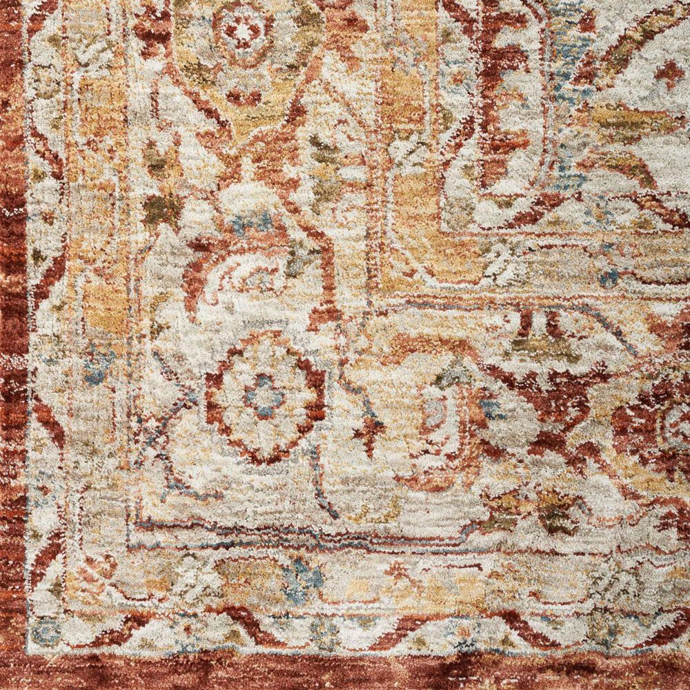 Nourison Sahar SHR02 7&#39;10&quot; x 10&#39;4&quot; Rust Area Rug, , large