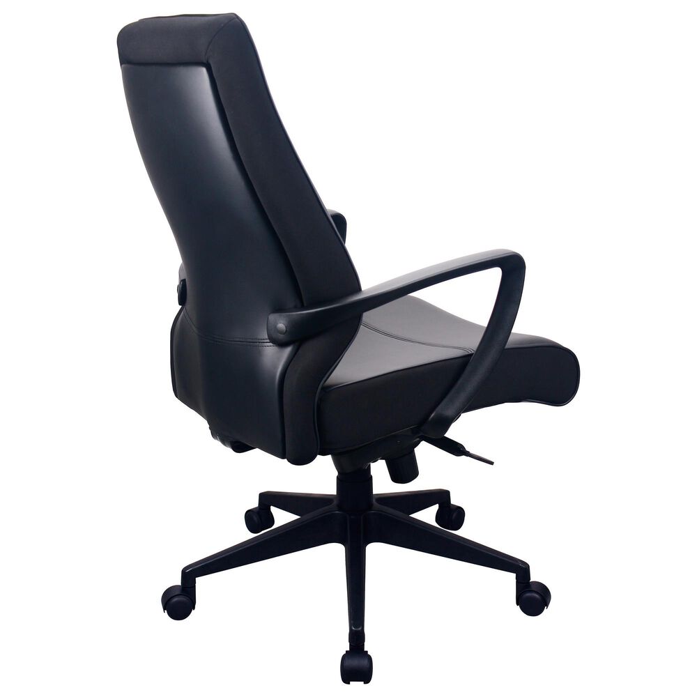 Raynor Group Tempur Pedic Highback Desk Chair in Black, , large